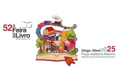 Santa Maria se prepara para a 52ª Feira do Livro com atrações nacionais