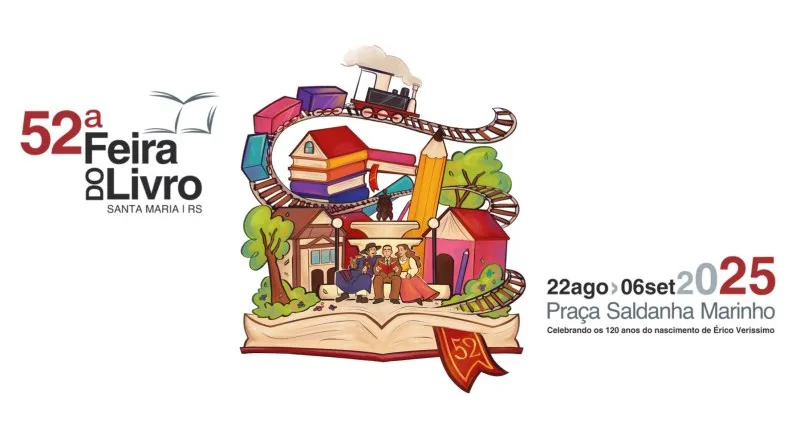 Santa Maria se prepara para a 52ª Feira do Livro com atrações nacionais
